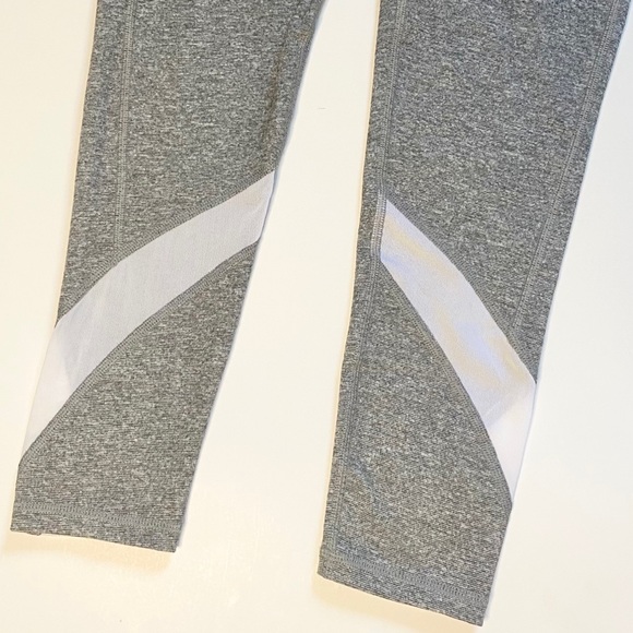 Aerie gray mesh cropped leggings size XS short - Picture 7 of 11